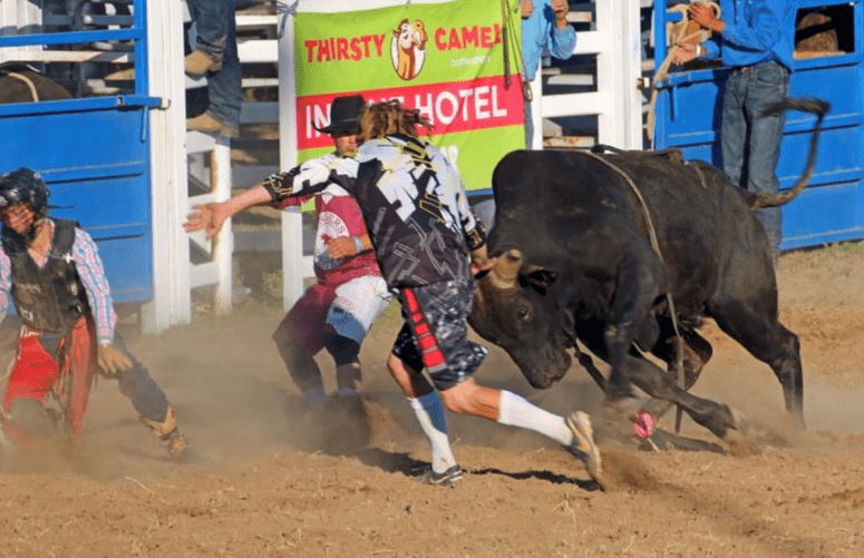 Injune Rodeo action